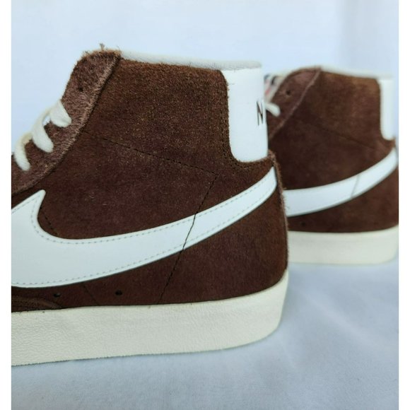 MEN\'S NIKE BLAZER MID 77 VINTAGE BROWN WHITE DV7006-200